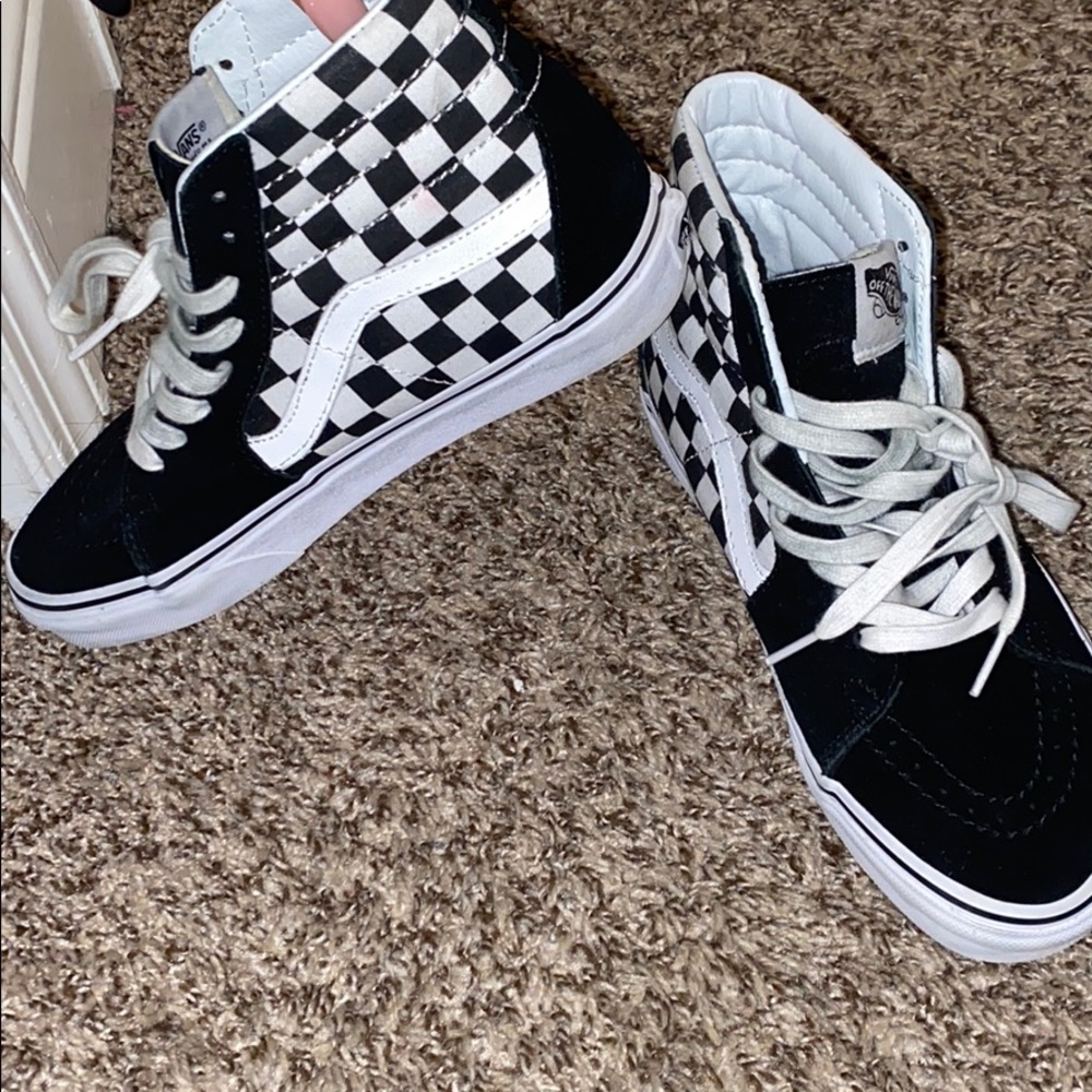 Checkered Vans Size 7.5 - Picture 1 of 4